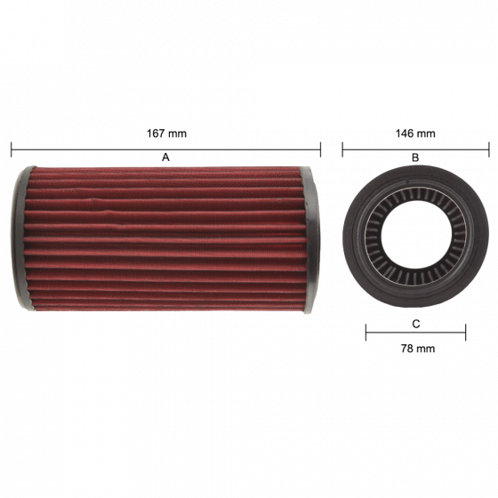 Sport-Air-Filter-Replacement-Filter-Audi-A6-(4F)-FR