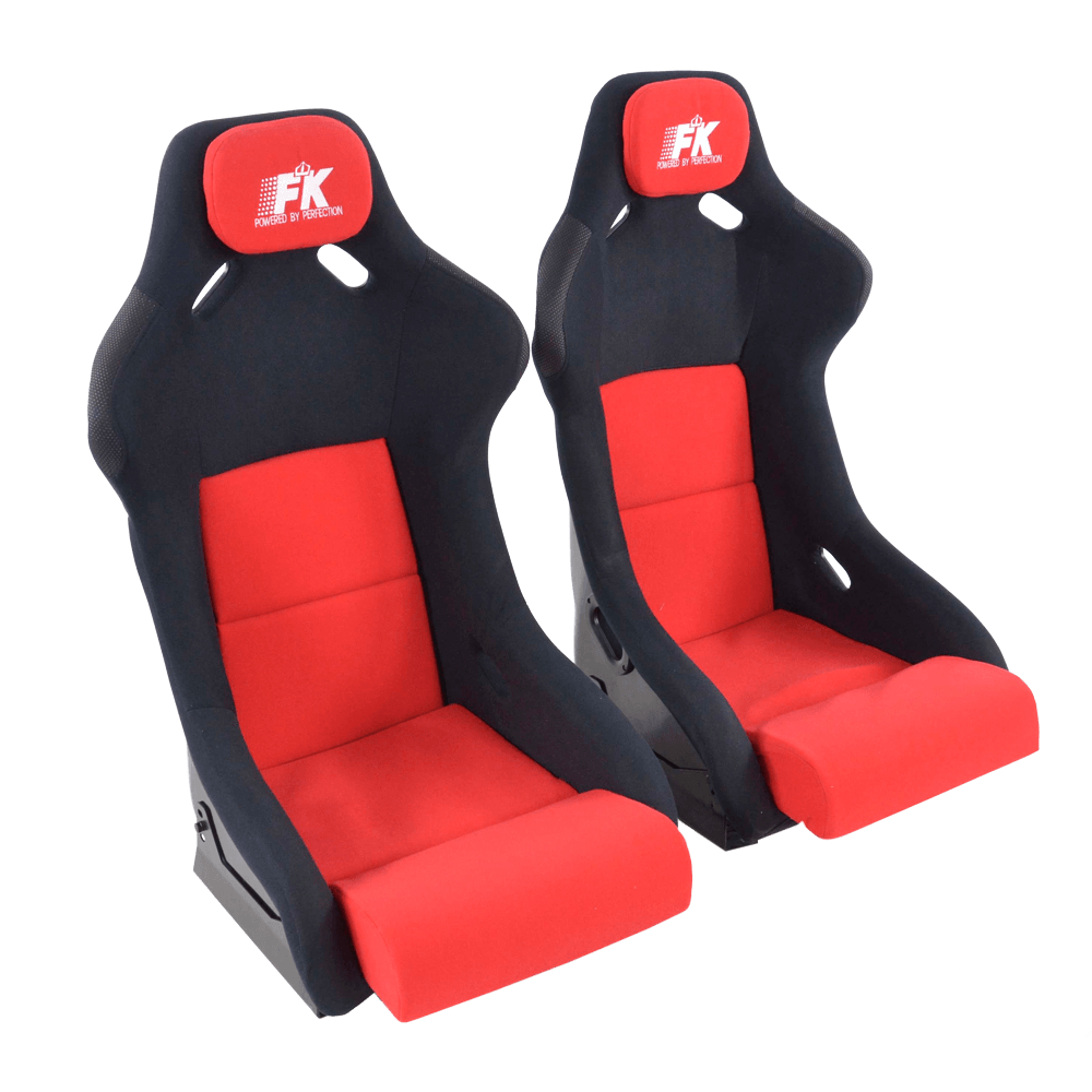 Sportseat-Set-Evolution-Fabric-Red