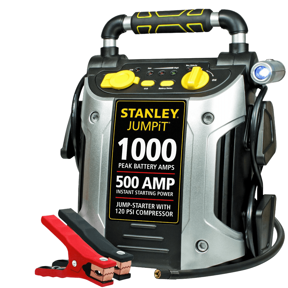 Stanley-J5C09-1000-Peak-Amp-Jump-Starter-with-Built-in-Compressor