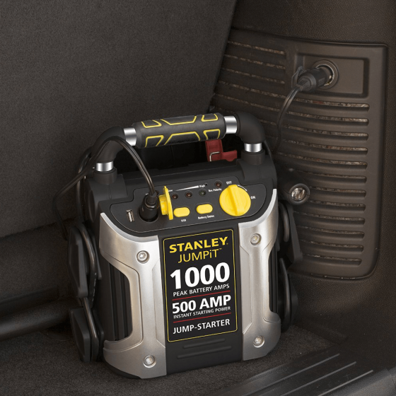 Stanley-J5C09-1000-Peak-Amp-Jump-Starter-with-Built-in-Compressor